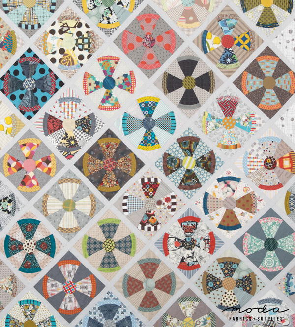 Jen Kingwell's Steam Punk Quilt