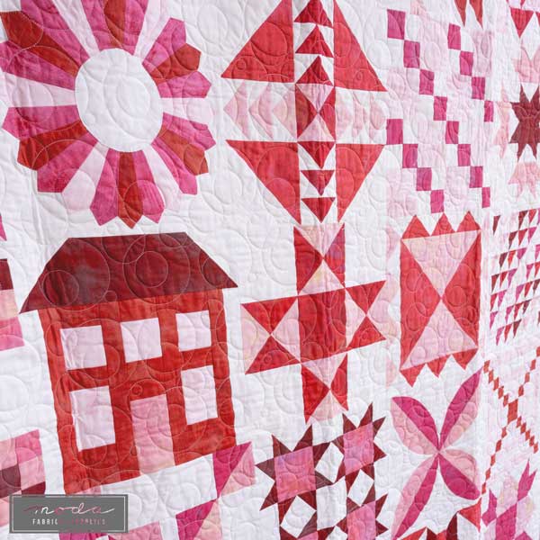 SP Finished Stitch Pink Grunge Quilt 2